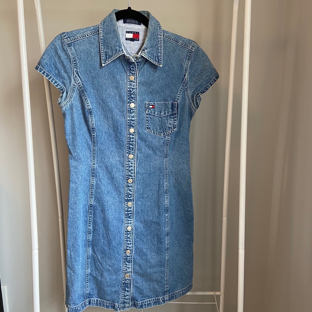 VINTAGE Tommy Hilfiger denim dress